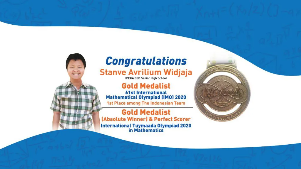 Stanve wins Gold Medal & Perfect Score at International Tuymaada Olympiad 2020